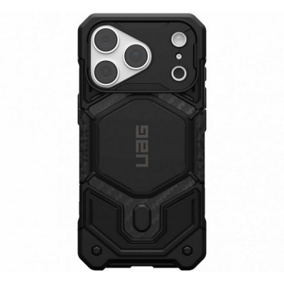 Чехол UAG Monarch Pro MagFit для iPhone 18 Pro/17 Pro 6.3" (114569114242) Carbon Fiber