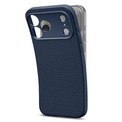 Чехол Spigen Liquid Air для iPhone 18 Pro Max / 17 Pro Max (ACS12112) Navy Blue