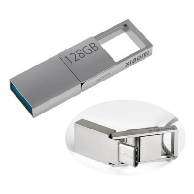 Флеш-память Xiaomi Dual-interface Flash Drive 128GB (BHR8816GL) Silver