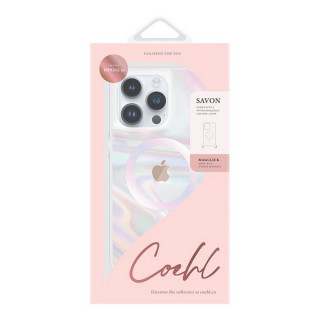 Чехол Uniq COEHL Savon MagSafe для iPhone 16 Bubble Prism (IP6.1(2024)-SAVMBPR)