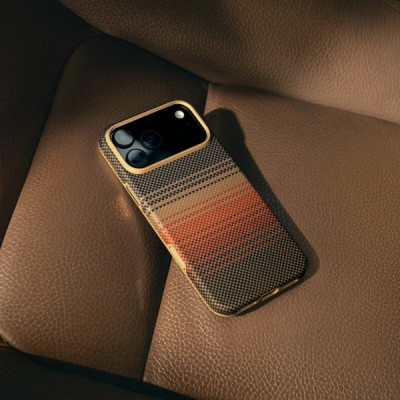 Чехол Pitaka Aramid UltraGuard Case для iPhone 17 Pro Max (KI1702BPM) Sunset