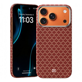 Чехол Benks ArmorGrid ArmorAir Case built with Kevlar для iPhone 17 Pro 6.3" (C.K.FL.AP.OR.0069) Terra Orange