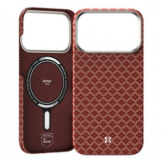 Чехол Benks ArmorGrid ArmorAir Case built with Kevlar для iPhone 17 Pro 6.3" (C.K.FL.AP.OR.0069) Terra Orange