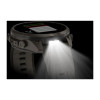 Garmin Fenix 9 Pro 47 мм Solar inReach Titanium with Pebble Gray/Silver Gray Silicone Band (010-04338-00)