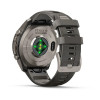 Garmin Fenix 9 Pro 47 мм Solar inReach Titanium with Pebble Gray/Silver Gray Silicone Band (010-04338-00)