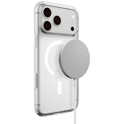 Чехол Spigen Liquid Crystal MagFit для iPhone 18 Pro / 17 Pro (ACS12180) Clear White