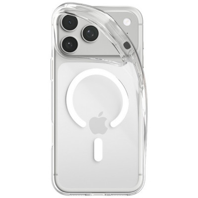 Чехол Spigen Liquid Crystal MagFit для iPhone 18 Pro / 17 Pro (ACS12180) Clear White