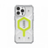 Чехол + ремешок UAG Pathfinder для iPhone 16 Pro Max неон (Active Neon Lanyard) 1144651BV01