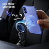 Автомобильный магнитный держатель для телефона Ugreen LP923 Air Vent Magnetic Car Phone Mount (65185) серый космос