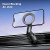 Автомобильный магнитный держатель для телефона Ugreen LP923 Air Vent Magnetic Car Phone Mount (65185) серый космос