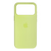 Чехол Apple Silicone Case для iPhone 17 Pro Max с MagSafe (MGFM4) Neon Yellow