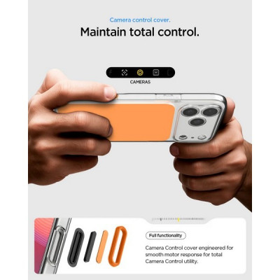 Чехол Spigen Ultra Hybrid T (MagFit) для iPhone 17 Pro (ACS10477/ACS10471) Orange