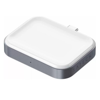 Беспроводная зарядка Satechi (ST-TCWCDM) USB-C Wireless Charging Dock для AirPods, серый космос