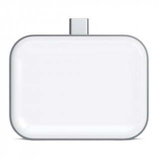 Беспроводная зарядка Satechi (ST-TCWCDM) USB-C Wireless Charging Dock для AirPods, серый космос