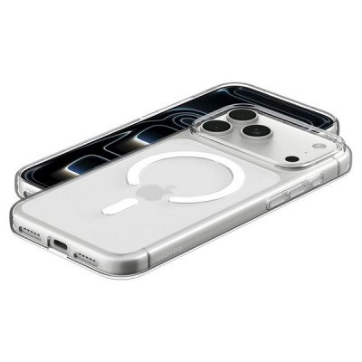 Чехол Spigen Liquid Crystal MagFit для iPhone 18 Pro Max / 17 Pro Max (ACS12143) Clear White