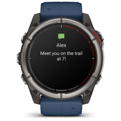 Умные часы Garmin Quatix 8 Amoled 47 мм (010-02904-50/010-02904-51)