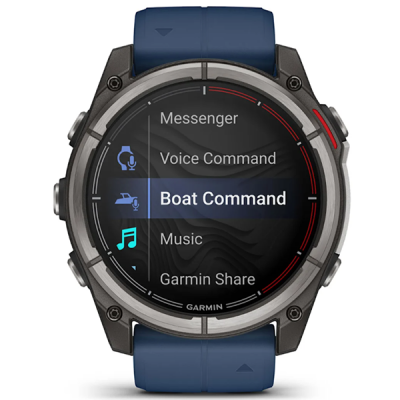 Умные часы Garmin Quatix 8 Amoled 47 мм (010-02904-50/010-02904-51)
