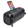 Портативная акустика JBL PartyBox On-The-Go Essential c двумя микрофонами (JBLPBOTGESAS2)