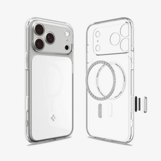 Чехол Spigen Ultra Hybrid T (MagFit) для iPhone 17 Pro Max (ACS10280/ACS10046) White