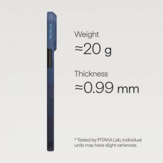 Чехол Pitaka Ultra-Slim Case для iPhone 17 Pro Max (KI1704OPM) Over the Horizon