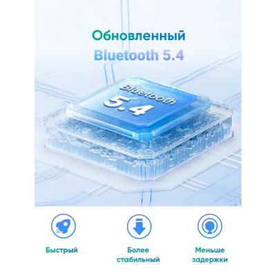 Bluetooth адаптер Ugreen CM872 Bluetooth 5.4 Audio Receiver/Transmitter (45812) белый