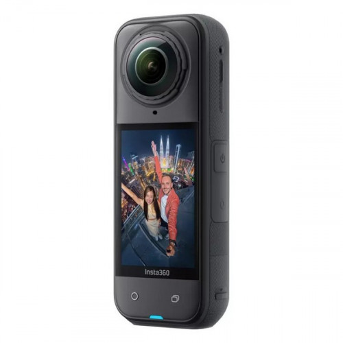Панорамная экшн-камера Insta360 X5 Essentials Bundle Midnight Black
