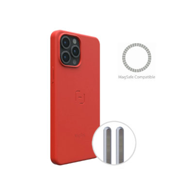 Чехол MagBak для iPhone 13 Pro (6,1 дюйма) + 2 MagSticks, MagSafe, красный