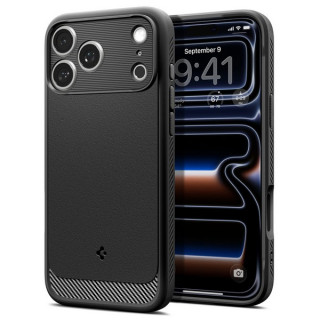 Чехол Spigen Rugged Armor MagFit для iPhone 18 Pro / 17 Pro (ACS12147) Matte Black