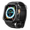 Чехол с ремешком Spigen Rugged Armor Pro для Apple Watch Ultra 49 мм, (ACS05460) черный