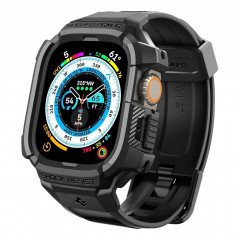 Чехол с ремешком Spigen Rugged Armor Pro для Apple Watch Ultra 49 мм, (ACS05460) черный