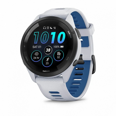 Умные часы Garmin Forerunner 265 010-02810-11 бело-синий