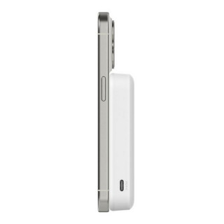 Внешний аккумулятор Belkin BoostCharge Pro Magnetic Power Bank 8000mAh (BPD007btWH) White