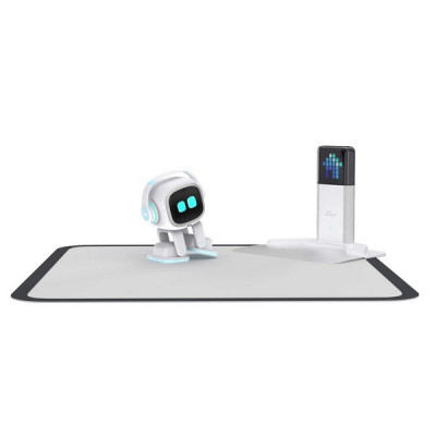 Умный робот EMO Go Home AI Desktop Pet Robot + беспроводная станция GO HOME (White)