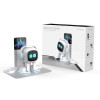 Умный робот EMO Go Home AI Desktop Pet Robot + беспроводная станция GO HOME (White)