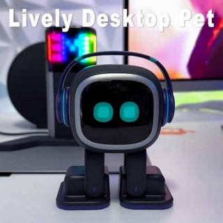 Умный робот EMO Go Home AI Desktop Pet Robot + беспроводная станция GO HOME (White)