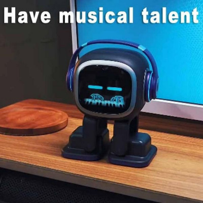 Умный робот EMO Go Home AI Desktop Pet Robot + беспроводная станция GO HOME (White)
