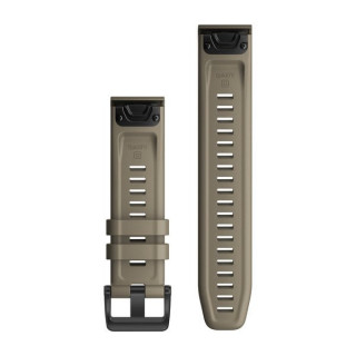 Ремешок силиконовый Garmin QuickFit 22 мм (010-12863-02) темно песочный