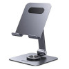 Подставка складная Ugreen LP894 Swivel & Foldable Multi-Angle Tablet Stand (45860) серый космос