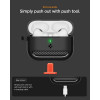 Чехол Spigen Rugged Armor для AirPods Pro 3 (ACS09822) Matte Black