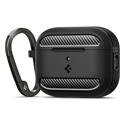 Чехол Spigen Rugged Armor для AirPods Pro 3 (ACS09822) Matte Black