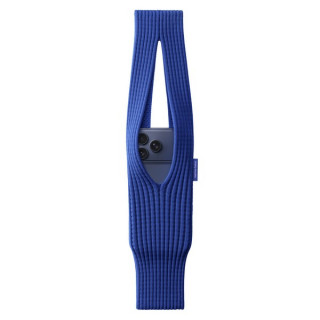 Чехол-сумка Apple iPhone Pocket by ISSEY MIYAKE - Short (HS8N2) Sapphire