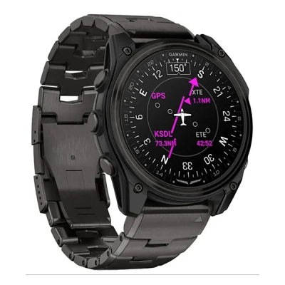 Умные часы Garmin D2 Mach 2 51 mm Carbon Gray DLC Titanium (010-02905-30)