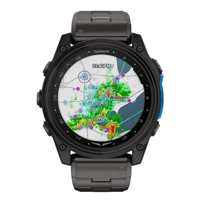 Умные часы Garmin D2 Mach 2 51 mm Carbon Gray DLC Titanium (010-02905-30)