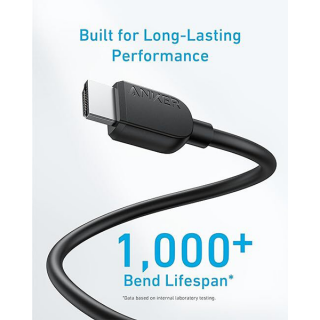 Кабель Anker HDMI 2.1 Cable 8K /60Hz / 1.8 м (A8742H11) черный