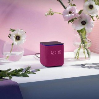 Умная колонка Яндекс Станция Миди с Алисой с Zigbee (YNDX-00054PNK) малиновый