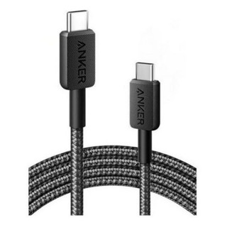 Кабель Anker USB-C to USB-C 1.8 м 240W Nylon (A81D6H11) Black