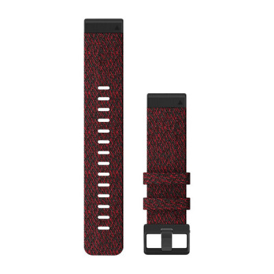 Ремешок нейлоновый Garmin QuickFit 22 мм Nylon (010-12863-06) Heathered Red