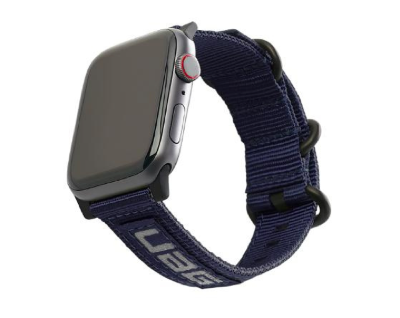 Ремешок UAG Nato Eco Strap для Apple Watch 42/44 мм темно-синий (Mallard)
