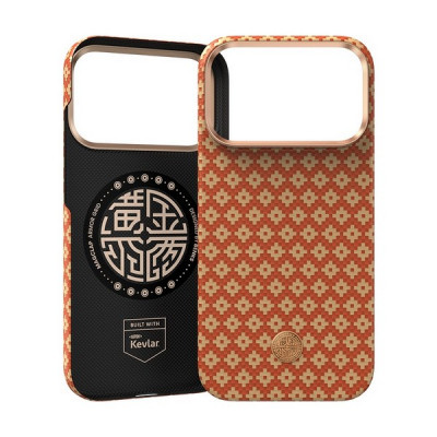Чехол Benks ArmorGrid ArmorAir Case built with Kevlar для iPhone 17 Pro Max 6.9" (C.K.FL.AP.GD.H070) Fortune Orange