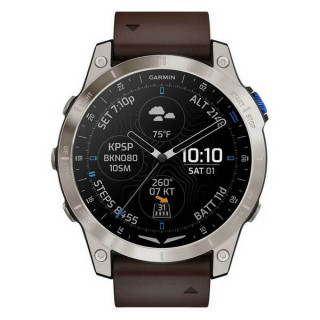 Умные часы Garmin D2 Mach 1 Brown Oxford Leather Strap (010-02582-55)